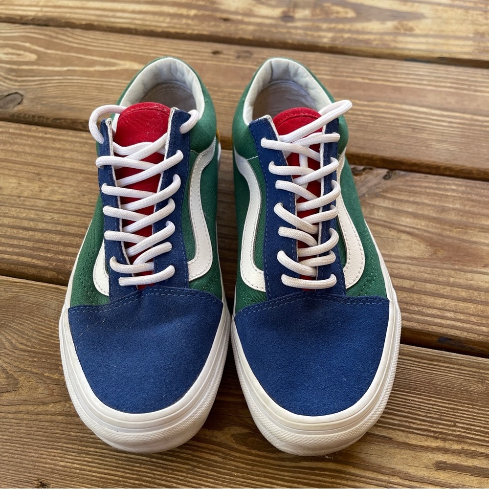 Vans Old Skool “Yacht Club” Colorblock Sneakers Women’s 6.5 Multicolor